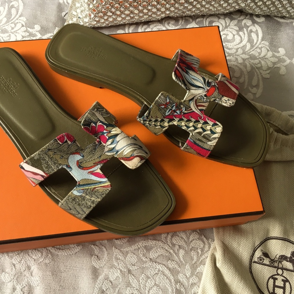 Hermes Oran Sandals